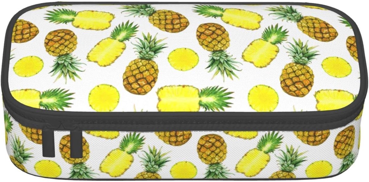 Etui Grote Capaciteit - Potlood Pouch Pennenhouder - Studenten Briefpapier - Ruim Ontwerp - 20.5cm Lang - Kleurrijk