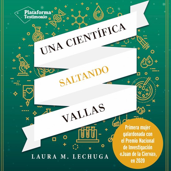 Una científica saltando vallas - cover