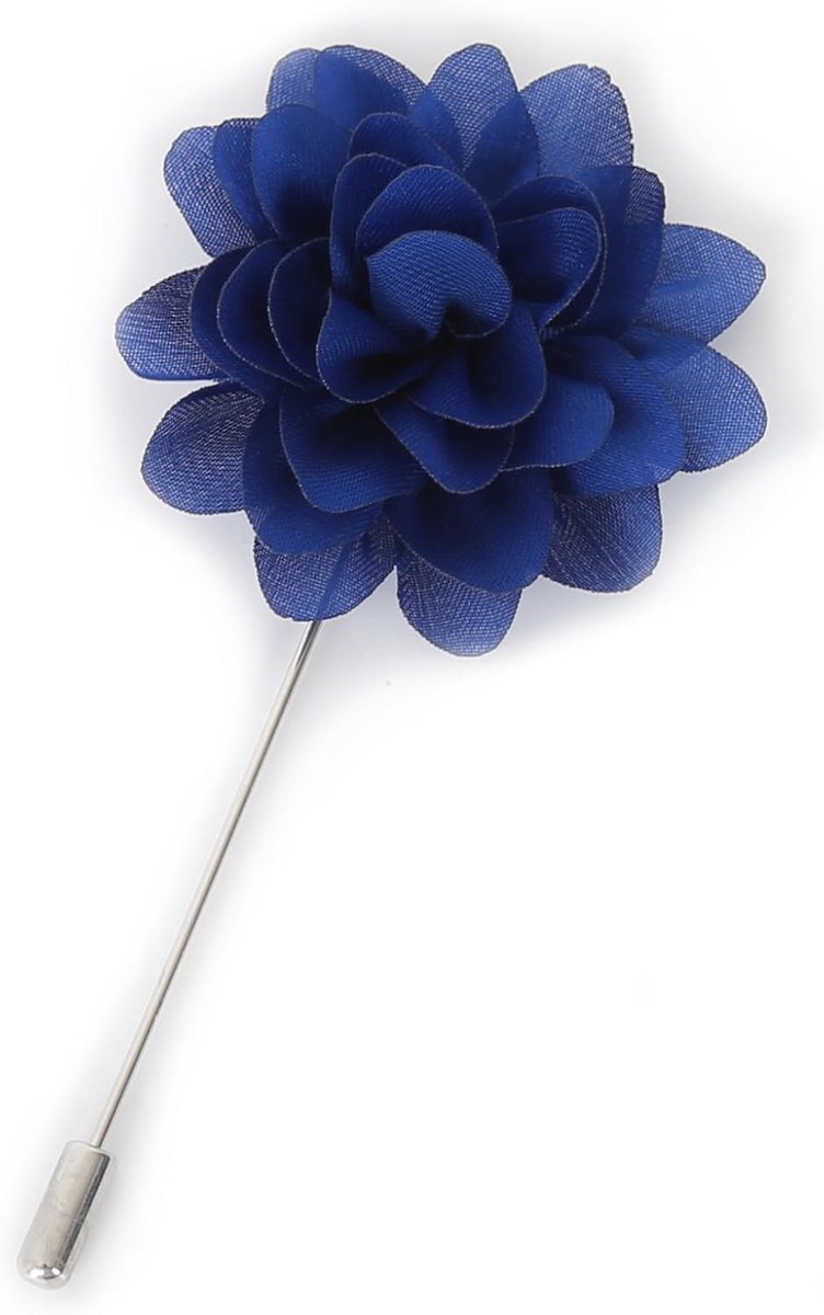 Handgemaakte Bloem Reversspeld Boutonniere voor Heren - Polyester Linnen