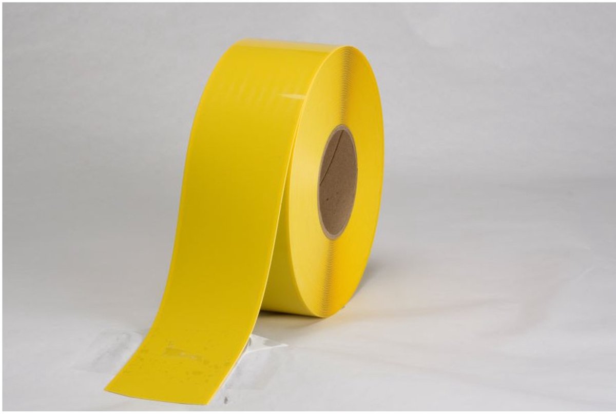 DuraStripe Xtreme vloermarkeringstape breedte 5 cm Geel 30 meter