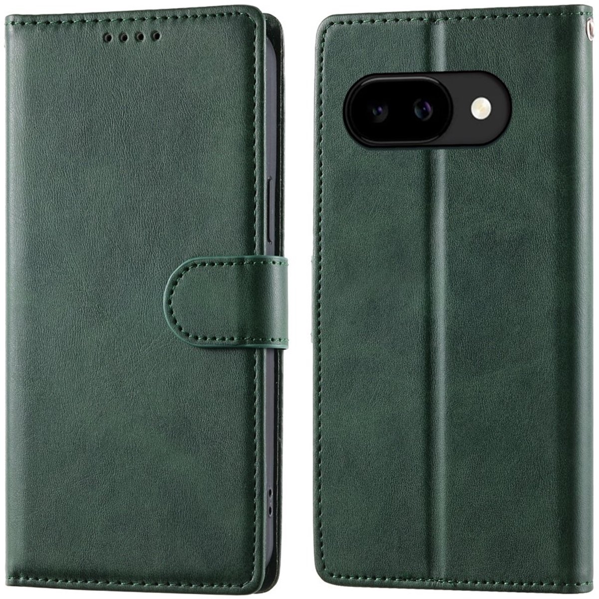 Coverup Hoesje - Geschikt voor Google Pixel 10a Hoesje - Coverup Book Case - Groen