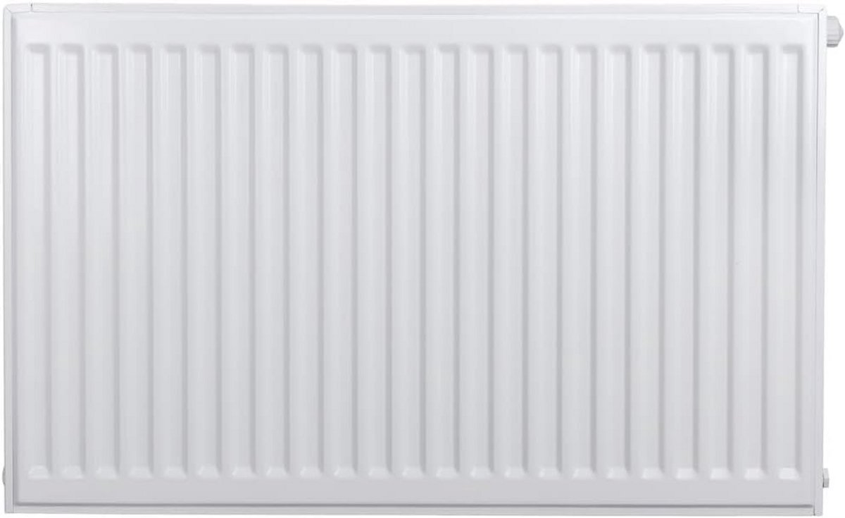 Universele Paneelradiator Type 33 - 900x900mm, 3001 Watt - Wit, 6 Aansluitingen