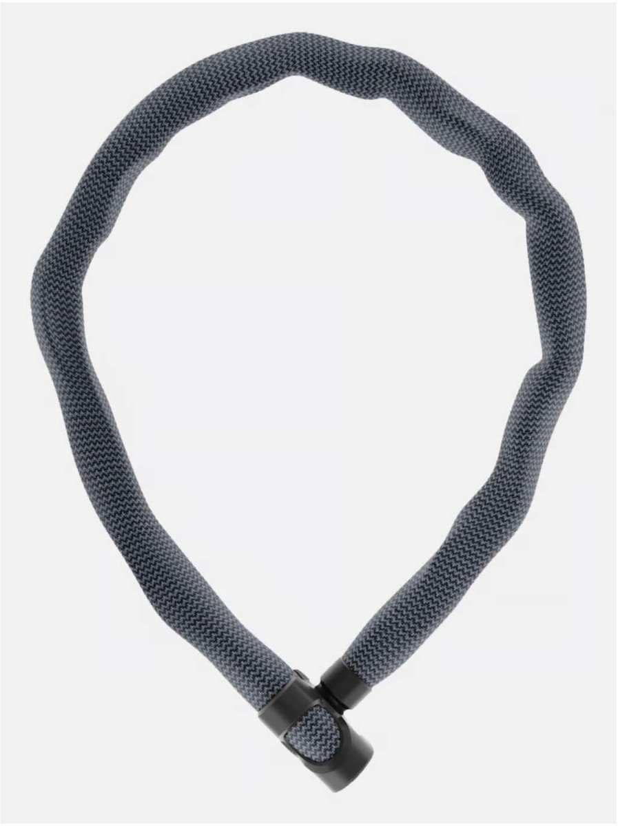 Fietsslot ABUS Kettingslot - IVERA Chain 7210K - Security level 8 - grijs - 85 cm - Geschikt voor elektrische fietsen en stadsfietsen