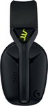 Arrière du casque Logitech G435 noir avec logo Logitech G.