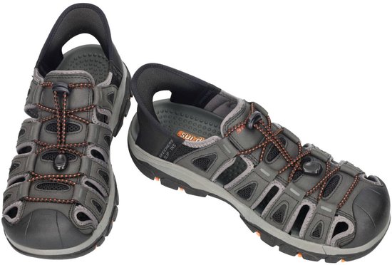 Skechers -Heren - grijs donker - sandalen - maat 42.5