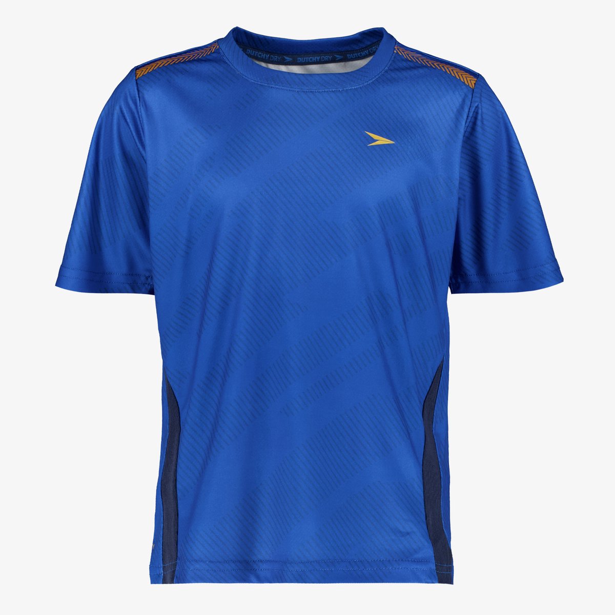 Dutchy Dry kinder voetbal T-shirt blauw - Maat 152