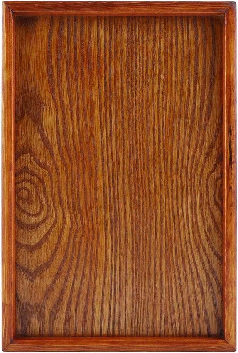 Rechthoekig Houten Dienblad voor Hapjes, Kaas en Voorgerechten