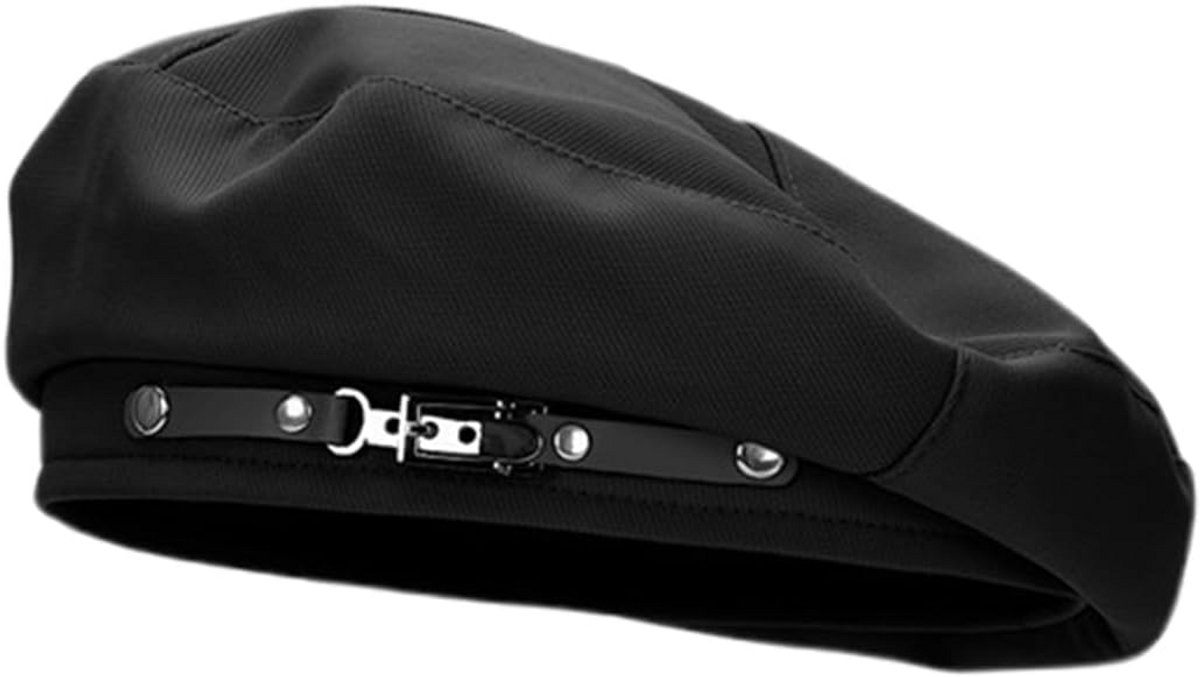 Klassieke Zwarte Baret voor Dames - Comfortabele Hoed voor Elk Seizoen