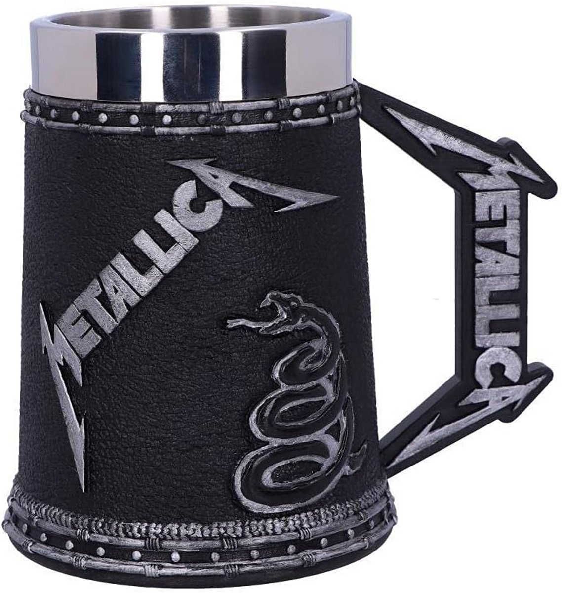 Tankard met Schedelontwerp van Iconisch Heavy Metal Album
