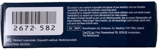 Breathe Right Anti Snurk Neusstrips - Neusspreider - Neuspleisters - Normale Huid - Large 30 stuks - Huidskleurig - Goede Nachtrust - Huidvriendelijk - Ideaal bij Verkoudheid en Allergieën