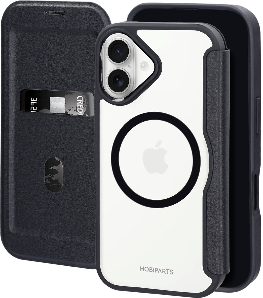 Mobiparts Shield Line Case geschikt voor Apple iPhone 17 - Zwart