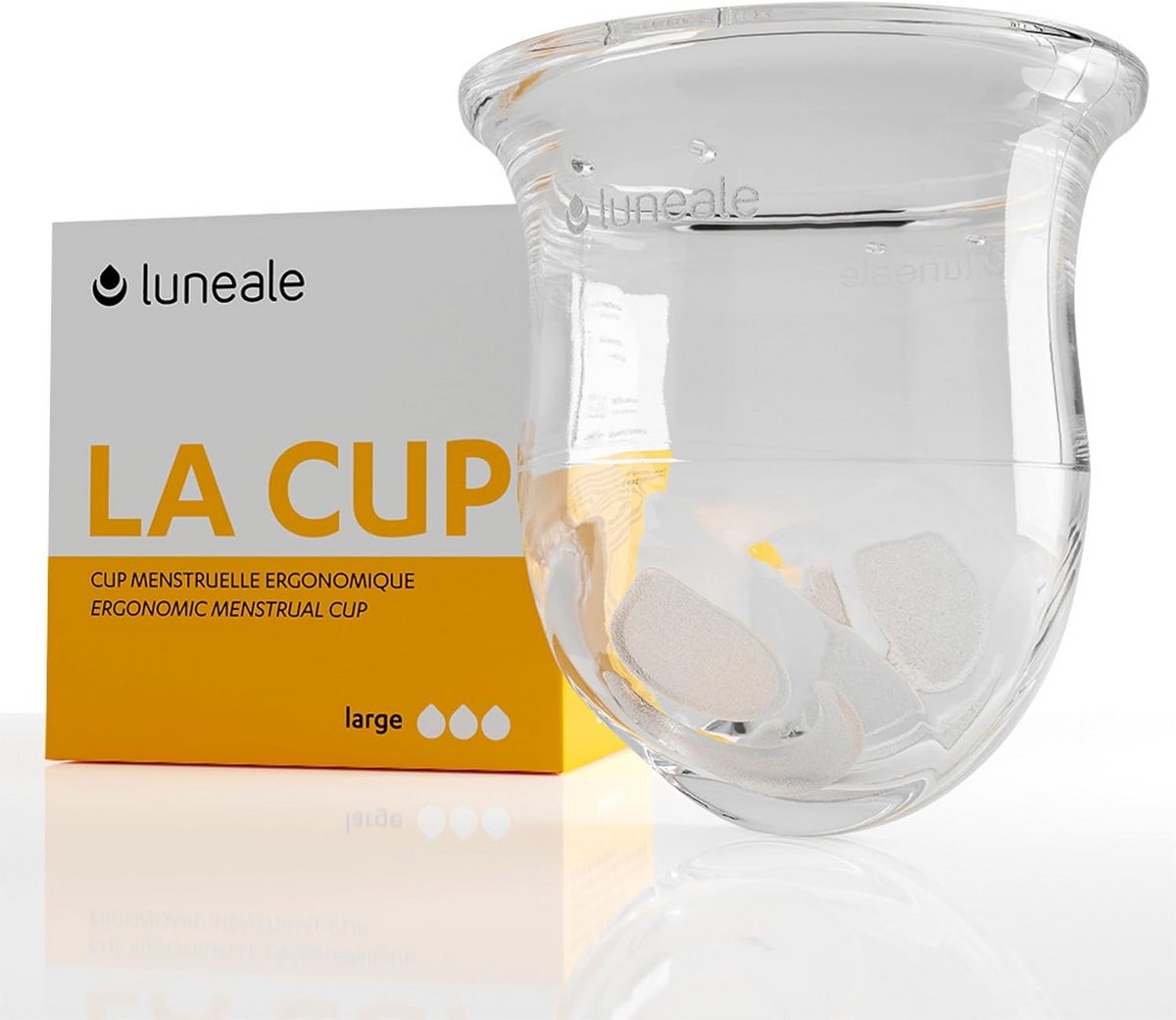 Ergonomische Menstruatiecup van Medisch Siliconen voor Zware Flow