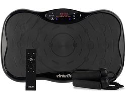VirtuFit Fitness Trilplaat - Fitness Powerplate - 6 trainingsprogramma's - 99 snelheidniveaus - Trainingsapparatuur voor uithoudingstraining