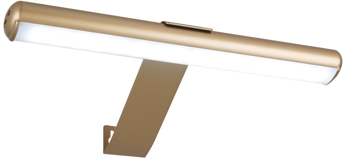 STAS solis – draadloze schilderijverlichting (muurbevestiging) - Draadloze Wandlamp - Draadloze Schilderijverlichting Oplaadbaar - Dimbaar LED - Goud