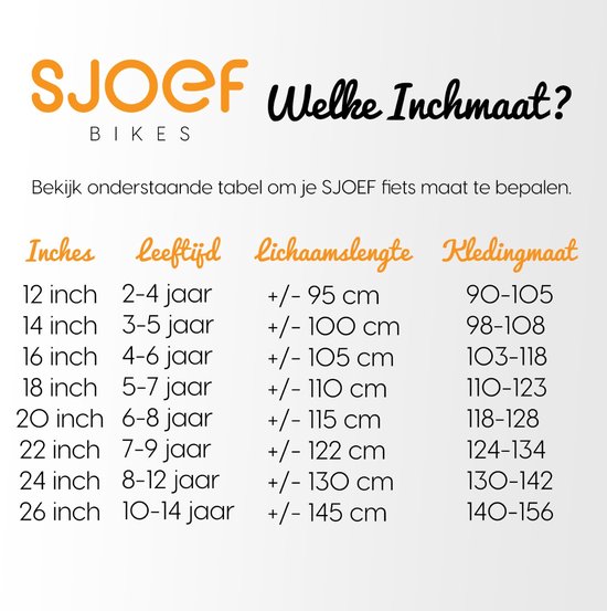 SJOEF City Meisjesfiets 22 inch - Kinderfiets 7, 8 & 9 jaar - Fiets 22 inch Meisje - LED - Zwart