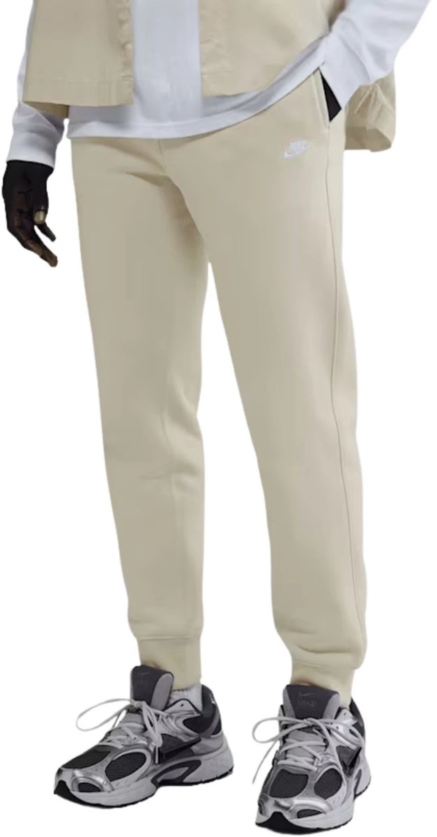 Nike Joggingsbroek Club Heren Creme