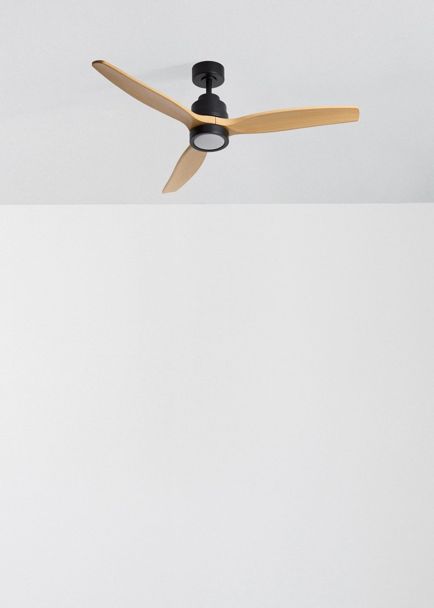 CREATE - Stille plafondventilator met technische ABS bladen 40W (Ø132cm) - Met licht LED - Afstandsbediening - 6 snelheden - Programmeerbaar - WIND STYLANCE – foto 6