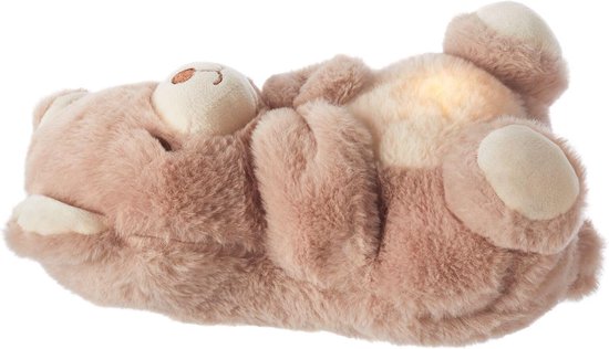 Kalmerende Beer Knuffel - Zacht Pluche Speelgoed - Baby Slaap Hulp - Ademhalingsbeweging Licht Geluid - 33x32x14 cm - Bruin — afbeelding 5