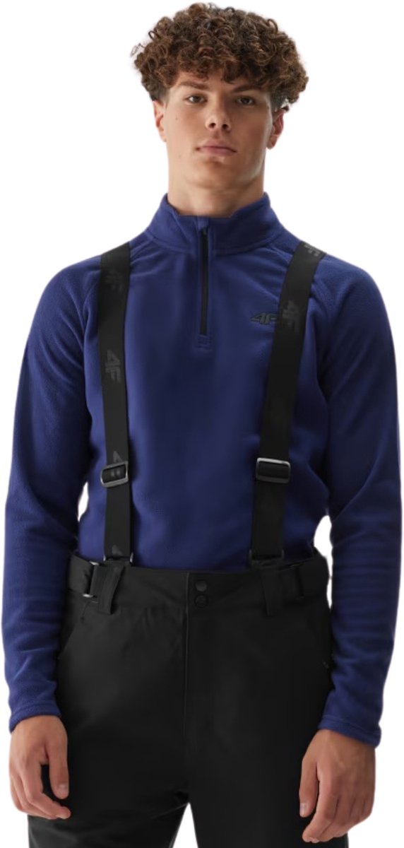 4F M044 Fleecevest Heren Donkerblauw 2XL