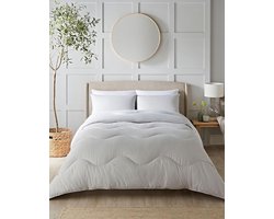 Dekbed zonder overtrek - Luxe beddengoed - Slaapkamer comfort - Machinewasbaar droogt snel - Tweepersoons - Grijs