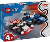 LEGO City F1 Williams Racing et Haas F1 voitures de course - 60464