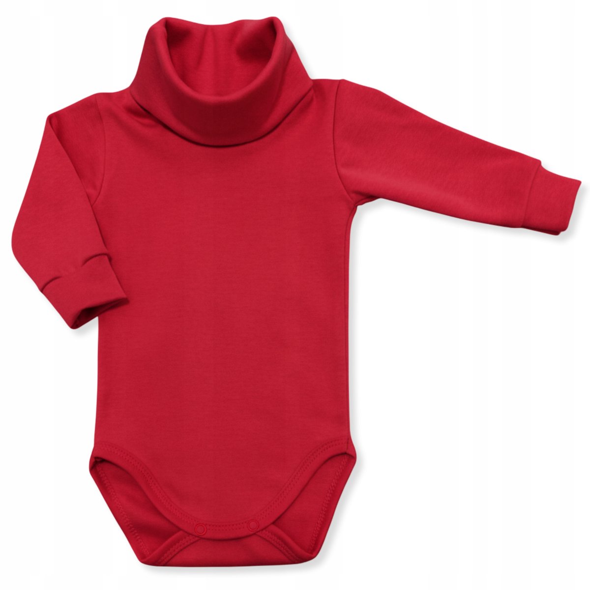 Dartomik - Babybody met Coltrui - Lange Mouwen - Rood