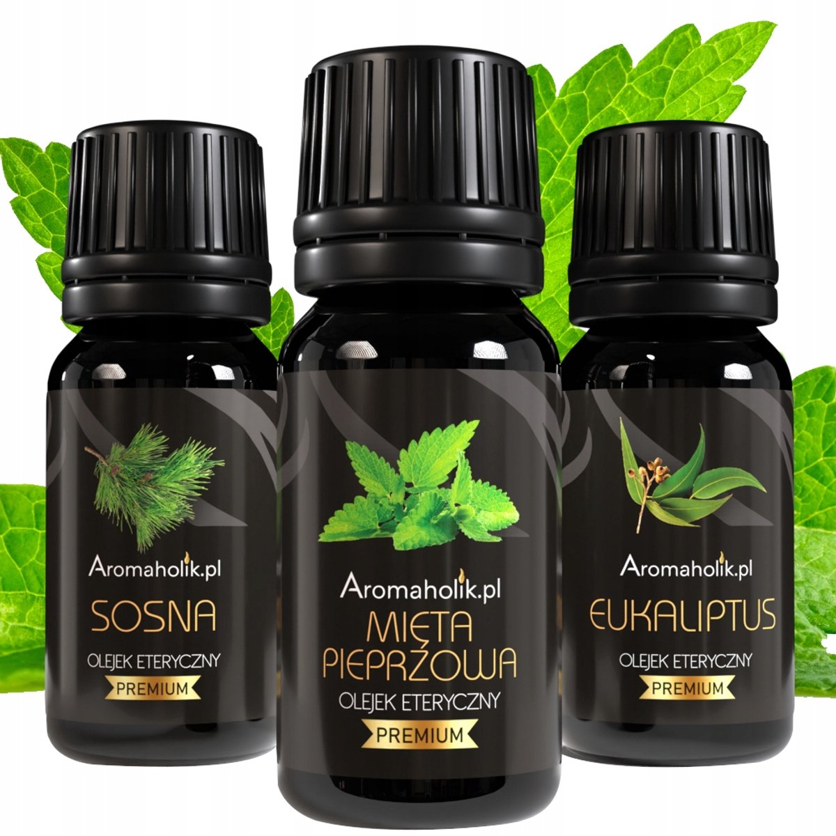 Aromaholik - Zestaw Etherische Olie - Inhalatie - Anti-Stress - Concentraat