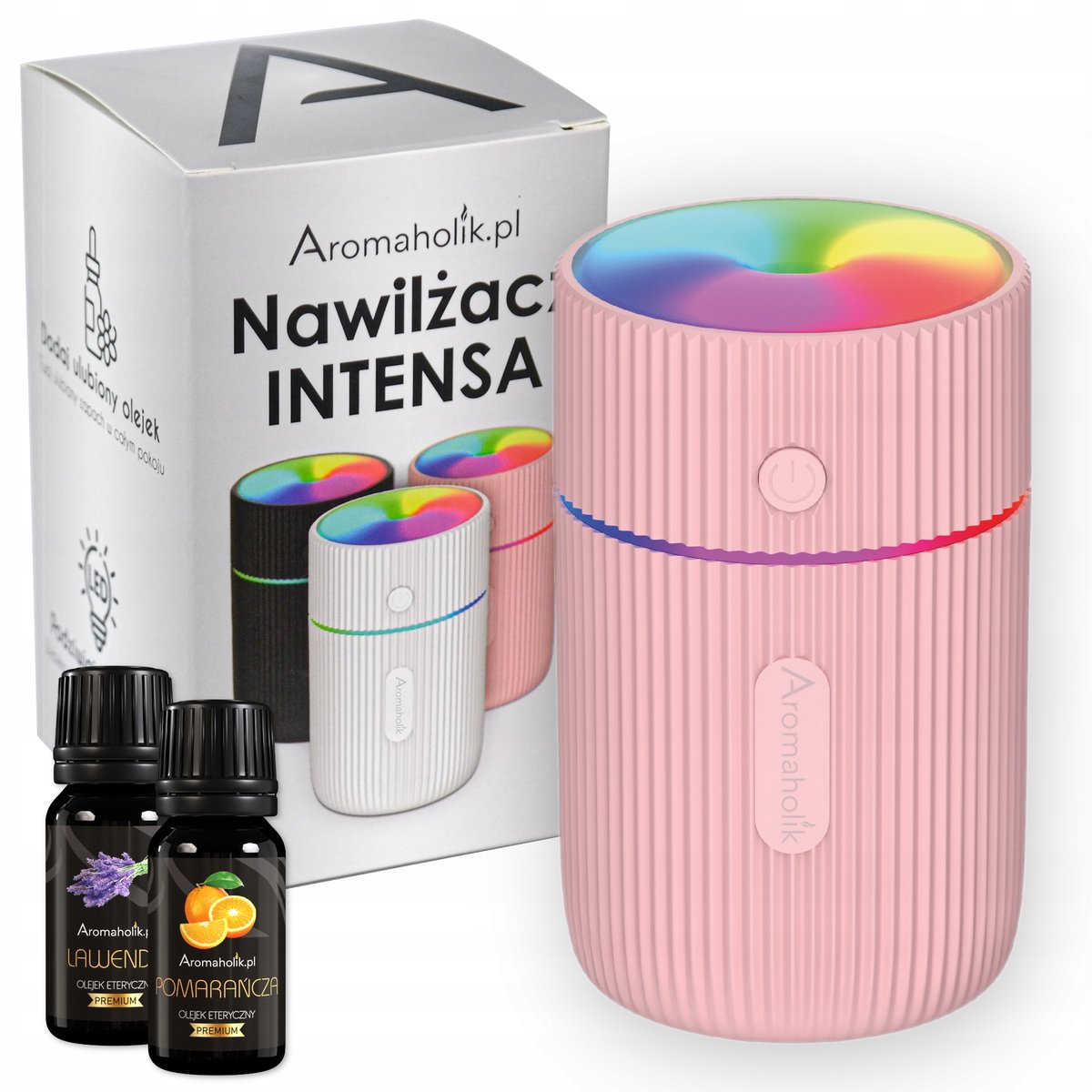 Aromaholik INTENSA - Aromadiffuser - Ciche Werking - LED Verlichting - USB Voeding