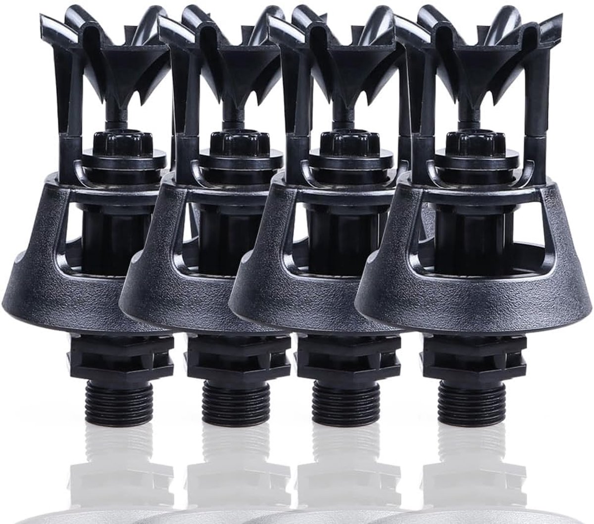 Irrigatie Sprinklers - Water Sproeiers - Gazon Besproeien - 360 Graden Rotatie - 3/4 Inch - Zwart