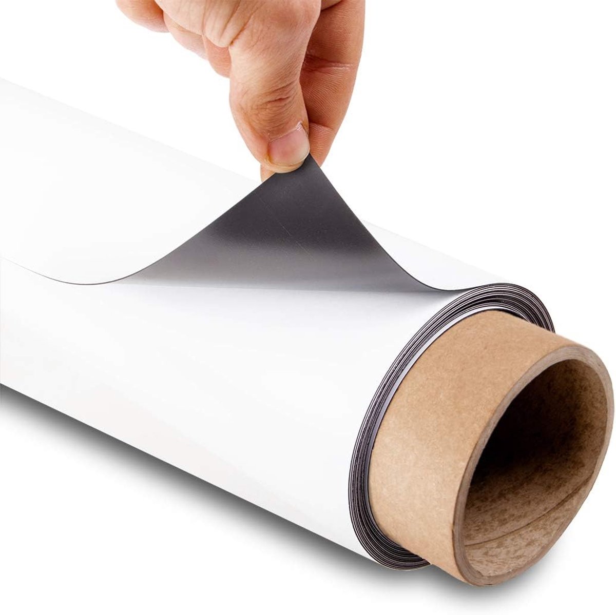 Magneetfolie Wit - Flexibele Magneet - Labels en Borden - Op Maat Te Knippen - 1000x0.85 mm