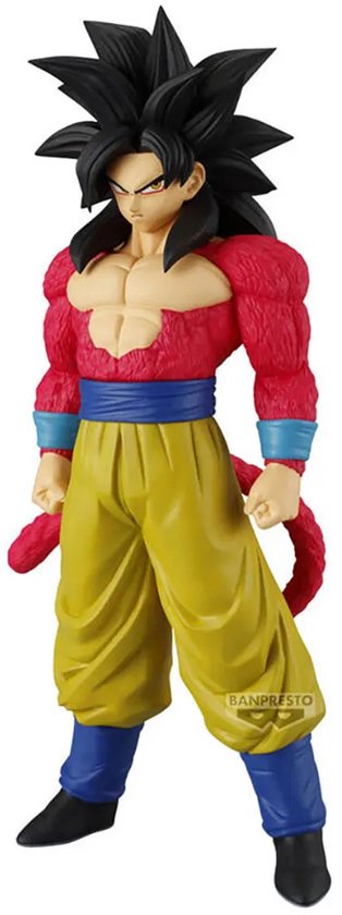 Banpresto Dragon Ball Gt Solid Edge Works PVC Statue Super Saiyan 4 Son ...