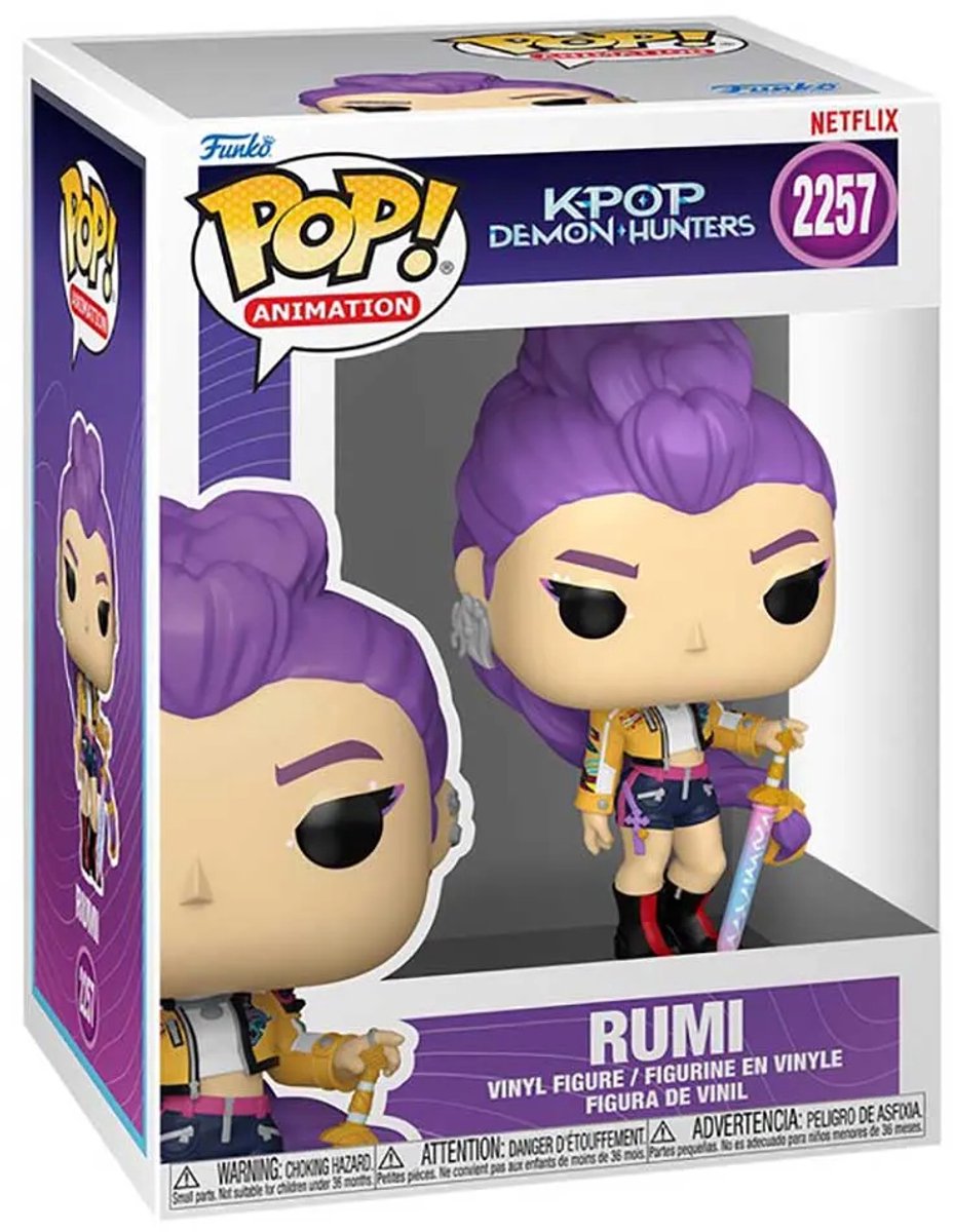 Funko POP Animation: KPop Demon Hunters - Rumi — afbeelding 2