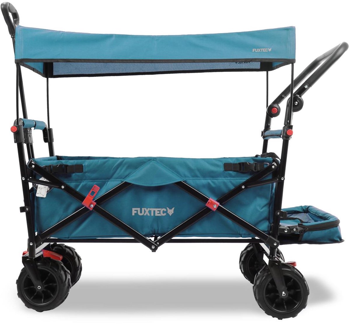FUXTEC Bolderkar - Beach Cruiser - FX-CTB800 - turkoois/blauw