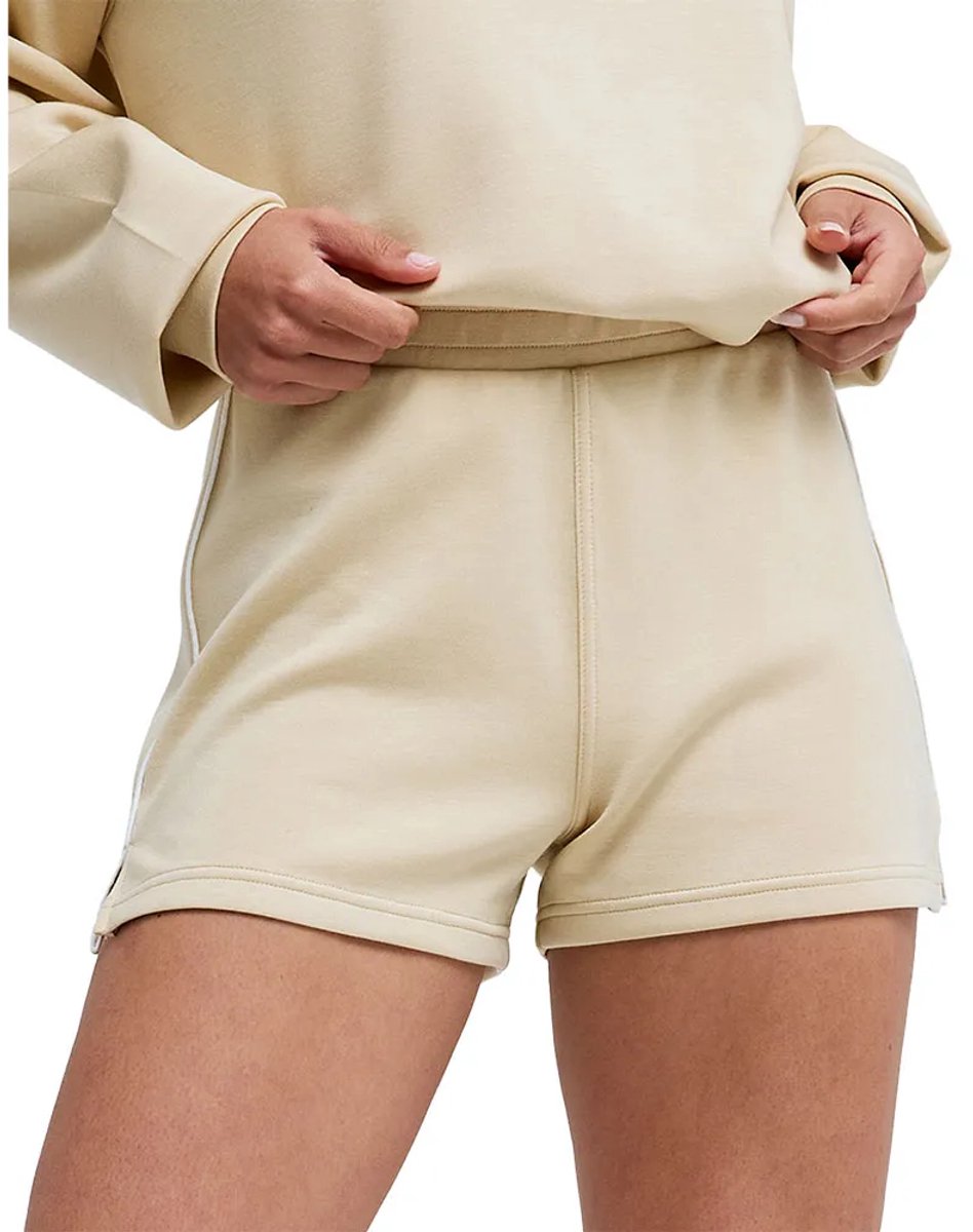 Roxy Rise & Vibe Korte Sportbroek Vrouw Pebble