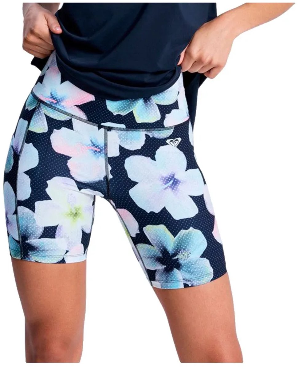 Roxy Heart Korte Leggings M Vrouw Antraciet