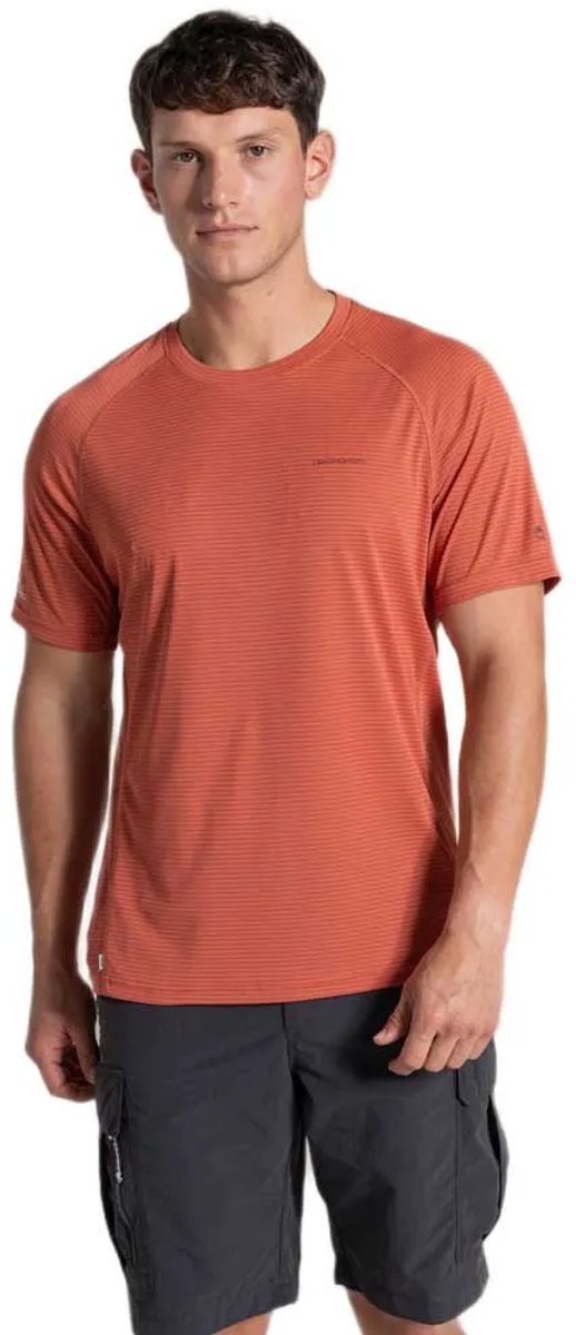 Craghoppers Nosilife Solarshield+ T-shirt Met Korte Mouwen Oranje 2XL Man
