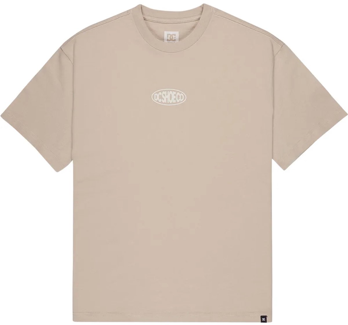 Dc Shoes Lectric T-shirt Met Korte Mouwen S Man Oatmeal