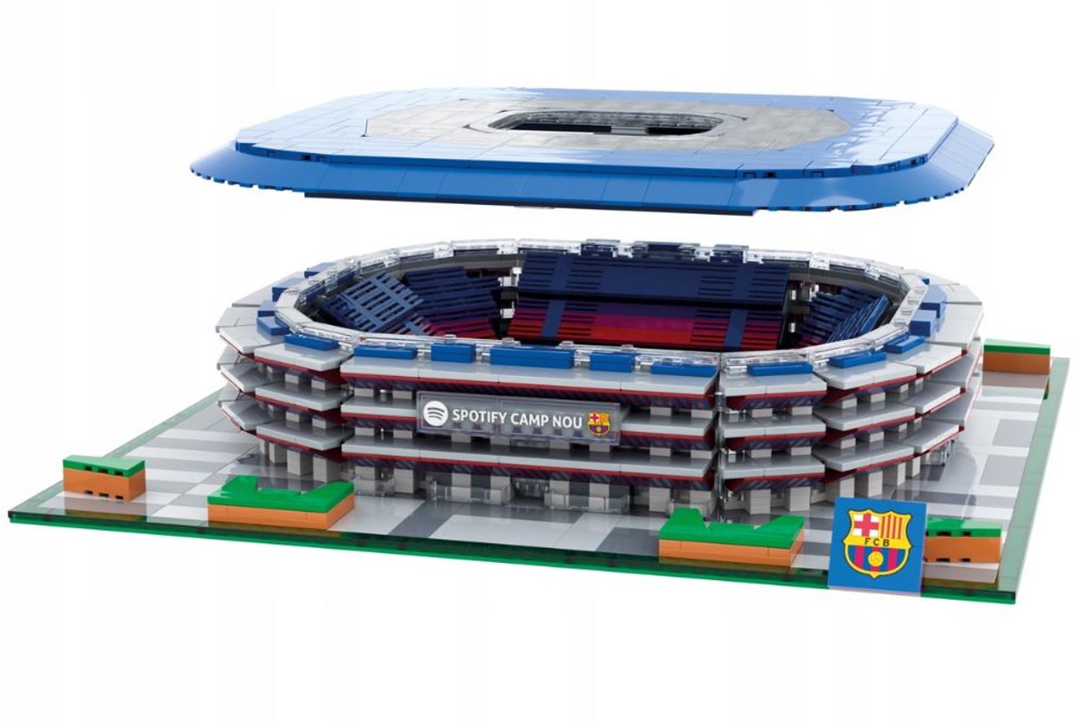 Neko B1130 Icons FC Barcelona Voetbal Stadium XL bouwset | Spotify Camp Nou | Classic Creator Modular Building | Expert Architecture Modelbouw | Technisch educatief speelgoed voor volwassenen & kinderen | 2563 bouwstenen