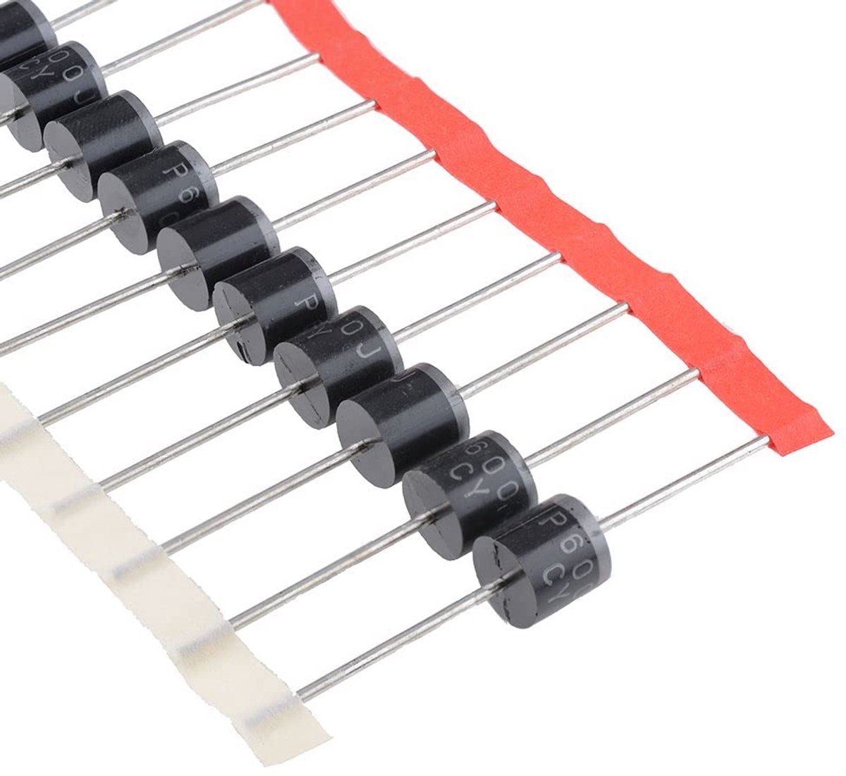 Gelijkrichter Diodes - Componenten Set - Voeding Reparatie - Hoge Stroom Capaciteit - 6A 200V