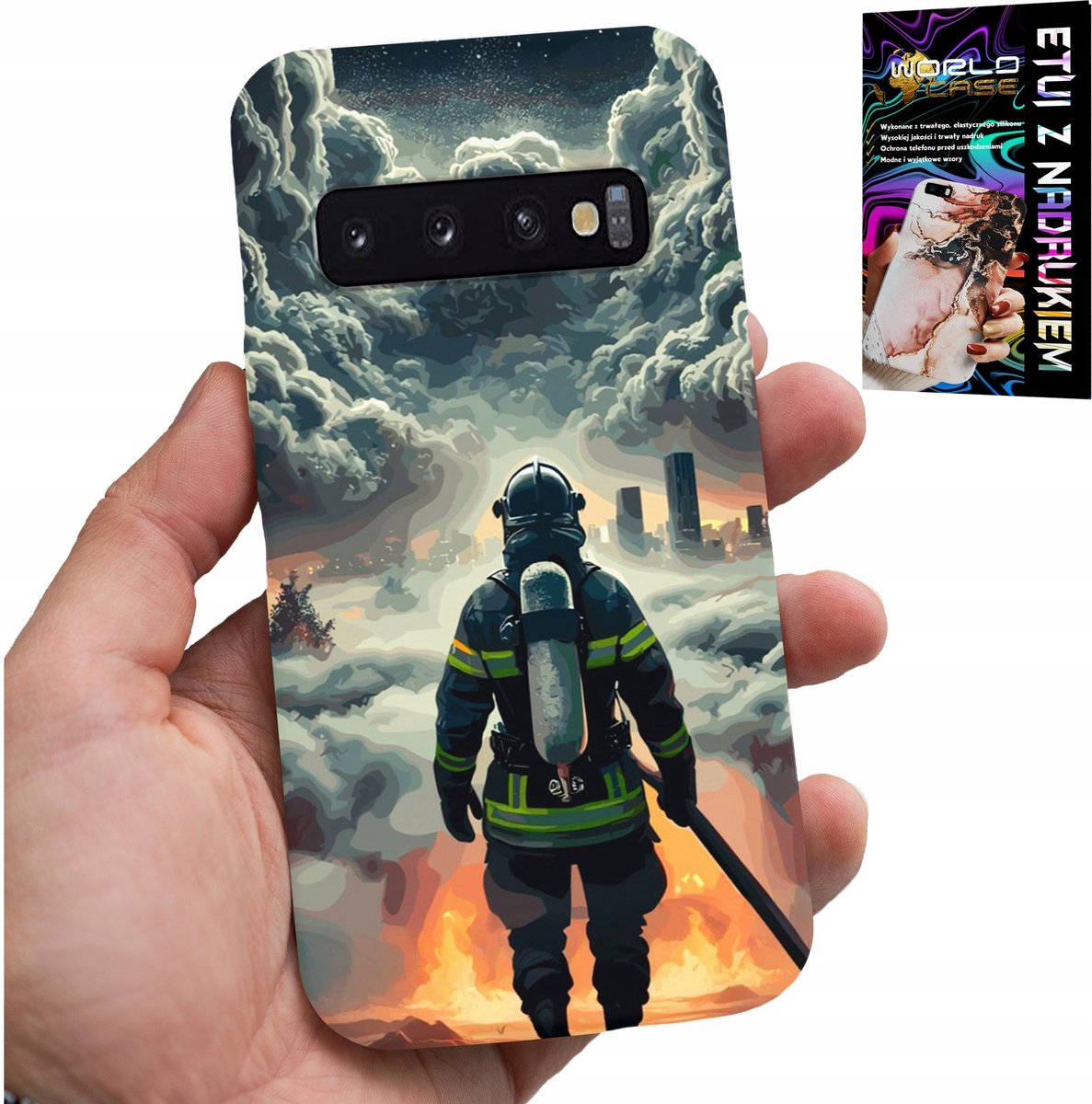 ZAAK VOOR SAMSUNG GALAXY S10 - BRANDWEERMANZAAK
