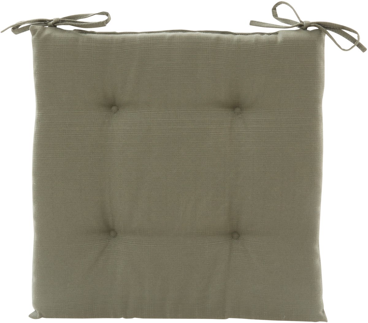 Hespiride Stoelkussen Altea - 40 x 40 cm - groen - vierkant - polyester - tuinkussen - buiten