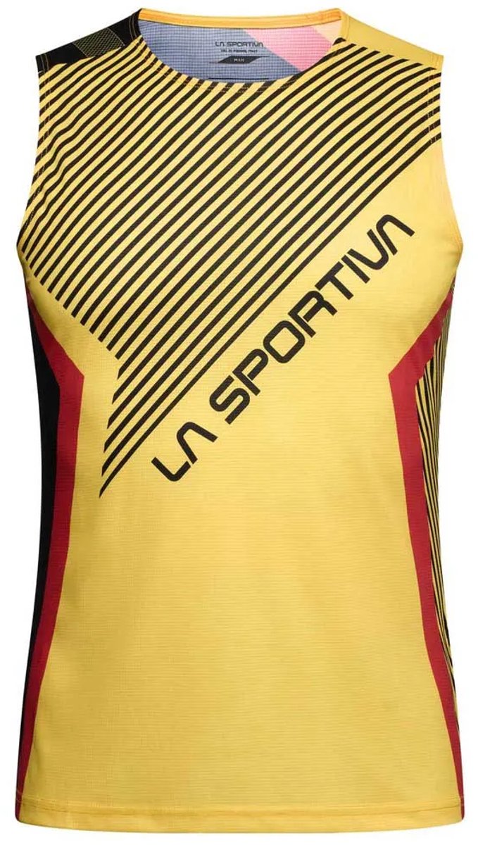 La Sportiva Flow Mouwloos T-shirt Man Zwart