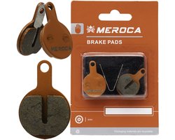 Meroca MS-07B - Półmetaliczne Remblokken - Tektro IOX, Lyra, Novela - 2-tłoczkowy - Sprężynka