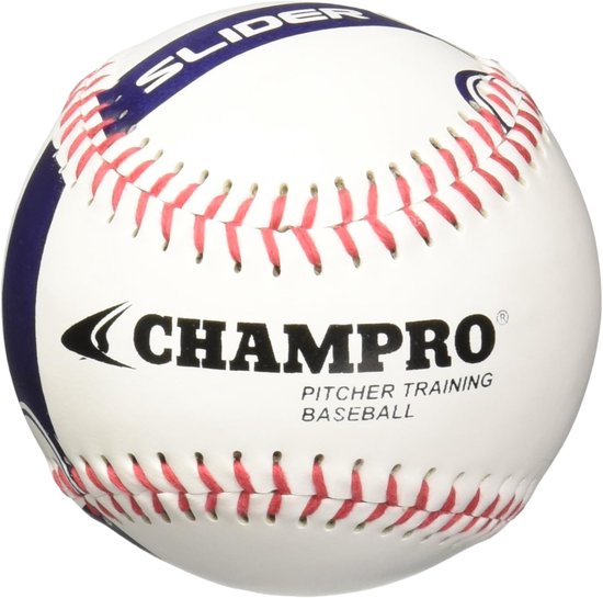 Trainingsbal Honkbal - Werptrainer Bal - Pitcher Training - Vinger Markeringen - 9 Inch - Wit — afbeelding 2