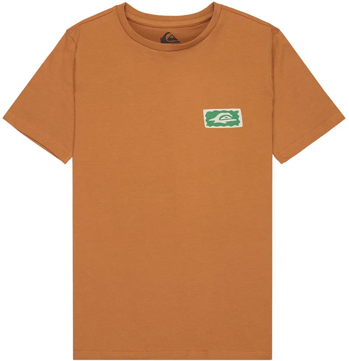 Quiksilver Serenity Splash T-shirt Met Korte Mouwen 16 Years Jongen Bruin