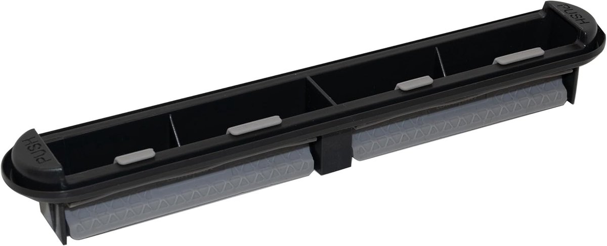 Dompelbuis Reservoir - Afvoer Onderdeel - Sanitair Systeem - Makkelijke Installatie - 15x2x30 cm - Zwart