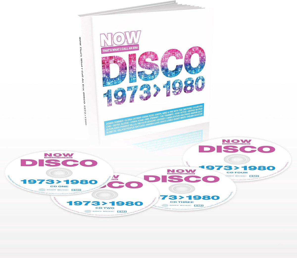 Muziek Collectie - Disco Hits - Muziek Luisteren - 4 CD Set - 15x15x2 cm