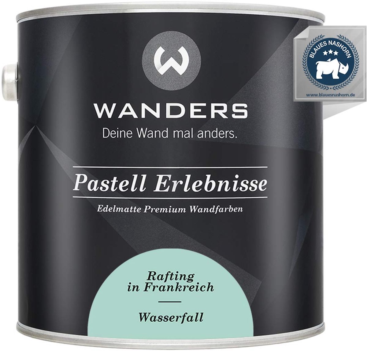 Wanders Muurverf - Edelmatte Krijtverf voor Hout en Meubels - Lichtgroen Waterval - 2,5L