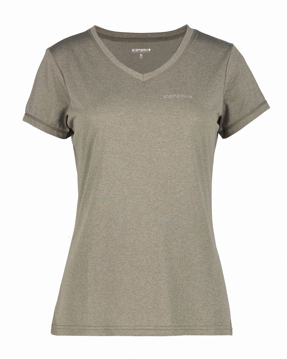 Icepeak Beasley – Outdoor Kleding Fleeces en Truien T-Shirt Granite