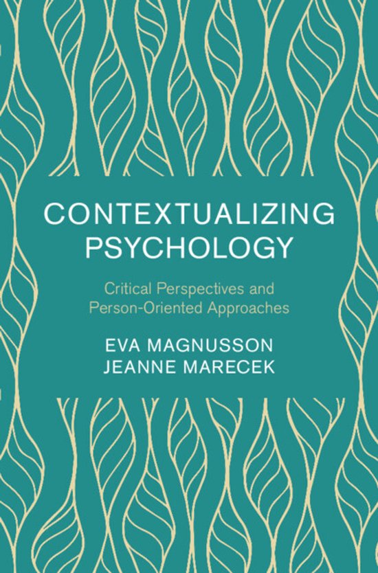 Contextualizing Psychology - cover
